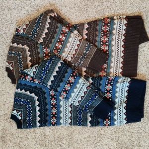 2 Old Navy Fair Isle Sweaters